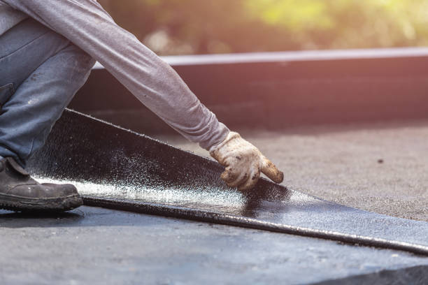 Professional Waterproofing technician working in Beallsville, MD